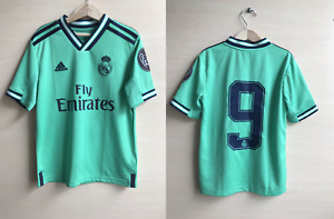 5+/5 Kids Real Madrid #9 2019/2020 third Size S Adidas shirt jersey 9-10Y 3rd