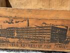 C.1890 KIRK'S American Family Soap WOOD BOX, Beautiful Branded CHICAGO FACTORY!