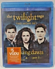 The Twilight Saga: Breaking Dawn Part 1 & 2 (Blu-Ray) 2 Disc with $5 VUDU Credit