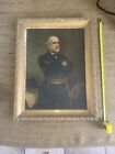 Original Robert E Lee Print Large 36 In Framed With Defects