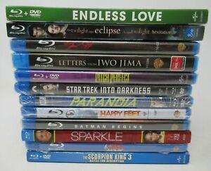 12 NEW / SEALED BLU-RAY MOVIE LOT, DRAMA,THRILLER ACTION KIDS FAMILY,TV SHOWS #3