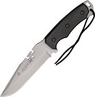 Aitor One Bead Fixed Knife Stainless Steel Full Blade Black Wood Handle 16130FC