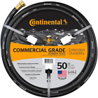 NEW Durable Commercial Grade Rubber Black Water Hose 5/8in Dia x 50ft
