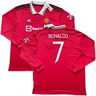 2022/23 Manchester United UCL Home Jersey #7 Ronaldo 2XL Long Sleeve NEW