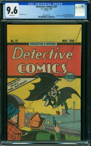 Detective Comics #27 CGC 9.6 1984 1st Batman! Oreo Reprint! WHITE! P2 313 cm