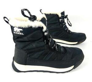 Sorel Snow Boots Women's 4 Black Waterproof