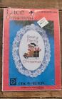 Vtg Designs For The Needle Cross Stitch Christmas Ornament Kit BERRY MERRY XMAS