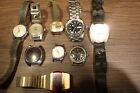 Odd Lot vintage  watches mechanical watches Might be working ?? Sold For repair