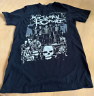 Vintage My Chemical Romance Shirt Men's S Black Skeleton Bay Island Punk Band