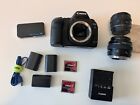 Canon EOS 5d Mark II DSLR w/ Canon 50mm 1.4 USM & 28mm Lens, 2 Cards And Extras!