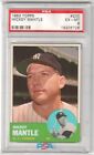 MICKEY MANTLE 1963 Topps #200 PSA 6 EX-MT - YANKEES