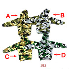 1/12 Scale Soldier Clothes Military Camouflag Hoodie Coats 4 Colors F 6