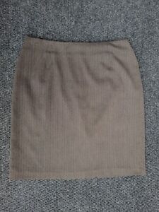 Alia Women's Brown Casual Skirt 14