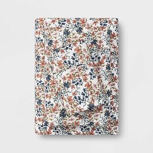 Full 400 Thread Count Printed Pattern Performance Sheet Set Ditsy Floral -
