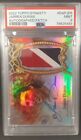 2022 Topps Dynasty Jarren Duran RC game used patch on-card Auto SP #/10 PSA 9