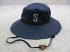 Seattle Mariners Hat Cap Fitted Mens One Size Blue Baseball Wide Brim Bucket '47