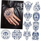 Aztec and Viking Style Temporary Tattoo for Men 10 Pcs, Tribal Totem Tattoo A-5