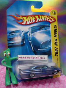 2007 Hot Wheels 1964 FORD GALAXIE 500XL #18 NM ☆ dark blue;5sp ☆New Models☆ 1/64