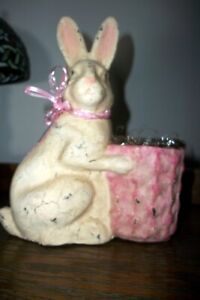 Bethany Lowe Easter Bunny with Basket