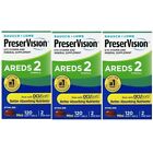 New ListingPreserVision AREDS 2 Eye Vitamins, LOT OF 3 - Exp. 07/2025 - 360 TOTAL SOFT GEL