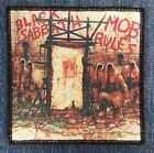 Black Sabbath Mob Rules Sublimated Printed Patch | English Heavy Metal Band Logo