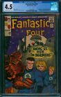 Fantastic Four #45 ⭐ CGC 4.5 ⭐ 1st App of the Inhumans & Lockjaw! Comic 1965