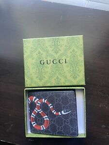 Gucci KingSnake Wallet GG Print