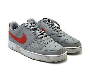 Nike Men's Court Vision Next Nature DH2987-004 Gray Athletic Shoes - Size 10
