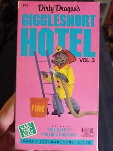 New ListingVintage Gigglesnort Hotel Vol.3 VHS Play Tested, Mold Free!