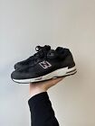 New Balance 991 UK Made Women's Black Leather Sneakers Size US 7.5 B