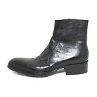 Auth gianni barbato - Black Leather Men's Boots