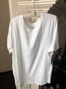 NWT Woman Within White Short Sleeve Top - Size 30/32 / 3X