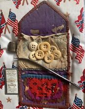 Rare & Complete Civil War Housewife (Sewing Kit) Ex-Harpers Ferry Museum Rare