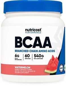Nutricost BCAA Powder (Watermelon) 60 Servings