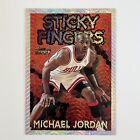 1996 Topps Michael Jordan Sticky Fingers Season’s Best #18 Chicago Bulls Holo