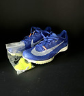 NIKE Air Zoom Victory Track Shoes Spikes Blue White Men's 6 Wmn's 7.5 CD4385-400