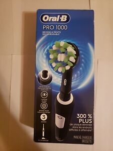 Oral-B - Pro 1000 Electric Toothbrush Black  New In Box Free S&H