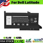 ✅ DJ1J0 Battery For Dell Latitude 12 7280 7290 13 7380 7390 14 7480 7490 42Wh US