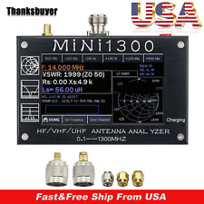 Mini1300 HF/VHF/UHF Antenna Analyzer 0.1-1300MHz 4.3