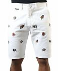 Heritage America Embroidered Shorts Men's Sizes NWT RT $74 mac U19