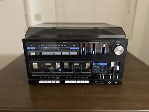 Vintage SANYO Stereo System GXT-140H Turn Table Cassette Radio