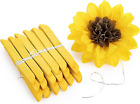 Sunflowers Party Decorations Yellow Tissue Pom Poms Paper Flowers for Classroom