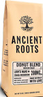 Ancient Roots Donut Shop Mushroom Coffee -Ground with Benefits of Mushroom 12 oz