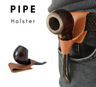 Leather Pipe Holster, Tobacco Pipe Stand, Belt Pipe Holder, Smoking Bowl,Tobacco