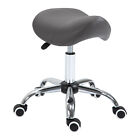 Adjustable Hydraulic Seat Rolling Saddle Stool Swivel Salon SPA Medical Chair