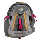 The North Face Surge Backpack Outdoor Hiking Commuter Laptop Nylon Bag Black