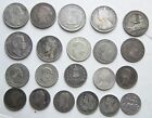 Lot of twenty-one 19th century foreign silver coins