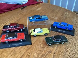 Diecast 1:43 LOT Of 6 Dodge Chevrolet Ford.  Loose, Excellent!!!