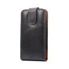 For Lenovo K800 360 Rotary Belt Clip Cover Genuine Leather Case Auth...