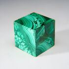 Genuine Polished Malachite Cube (479.4 grams)